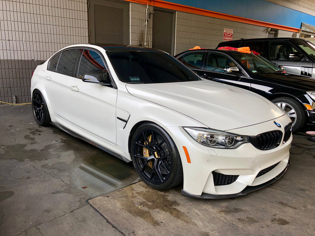 BMW F80 M3 PSM Style Full Carbon Fiber Side Skirts