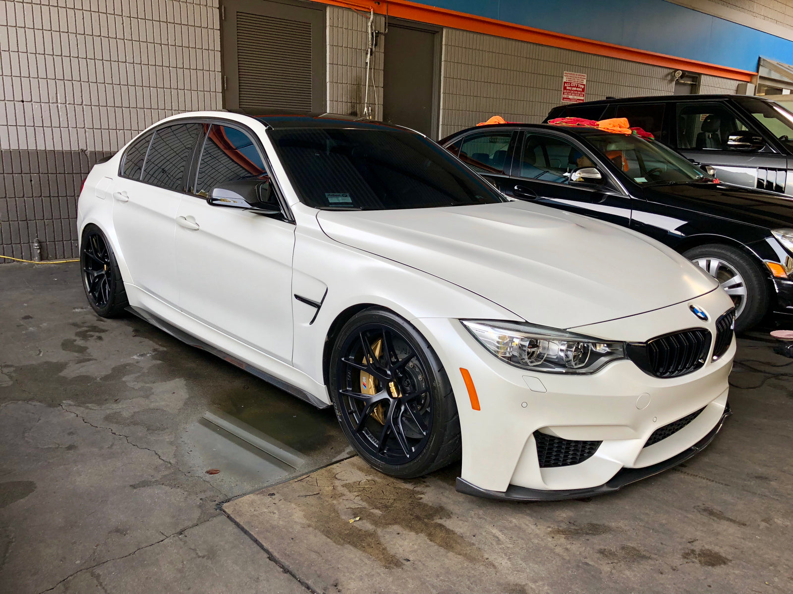 BMW F80 M3 PSM Style Full Carbon Fiber Side Skirts
