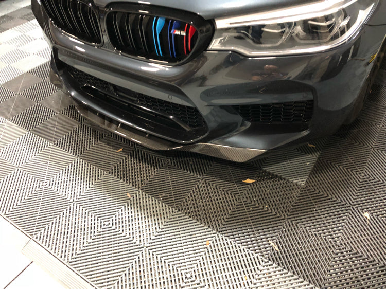 BMW F90 M5 PRE-LCI RKP STYLE CARBON FIBER FRONT LIP