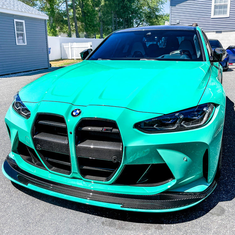 BMW G8X M3/M4 GT3 STYLE CARBON FIBER FRONT GRILL REPLACEMENT