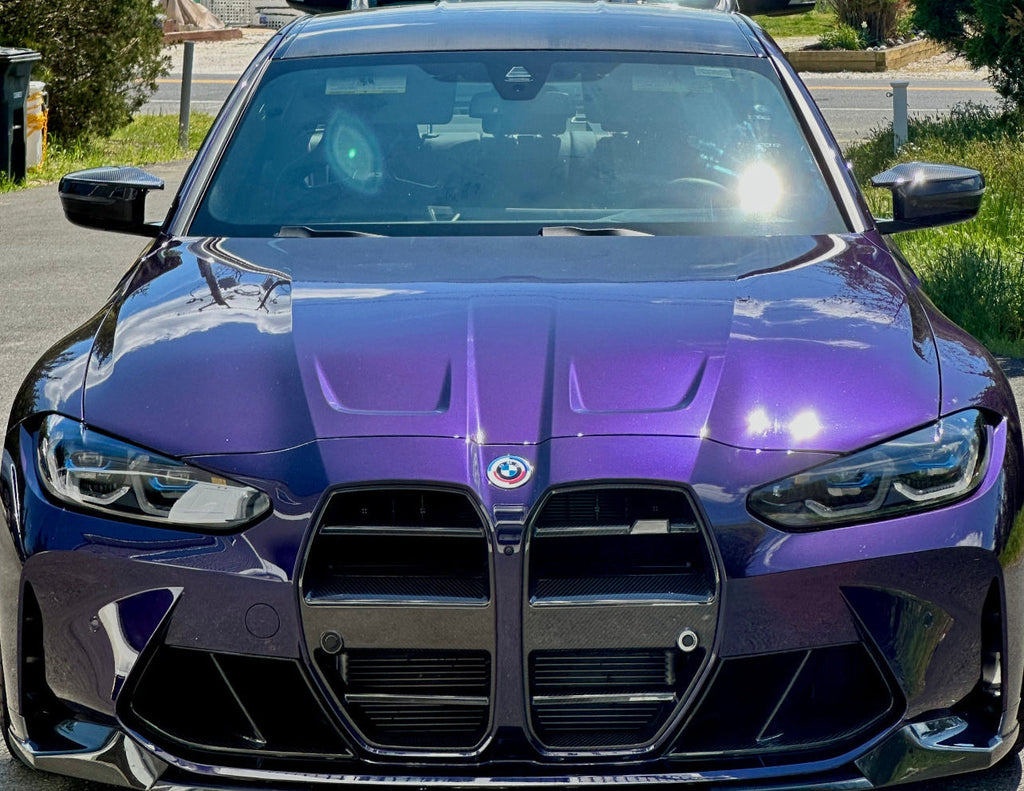 BMW G8X M3/M4 GT3 STYLE CARBON FIBER FRONT GRILL REPLACEMENT