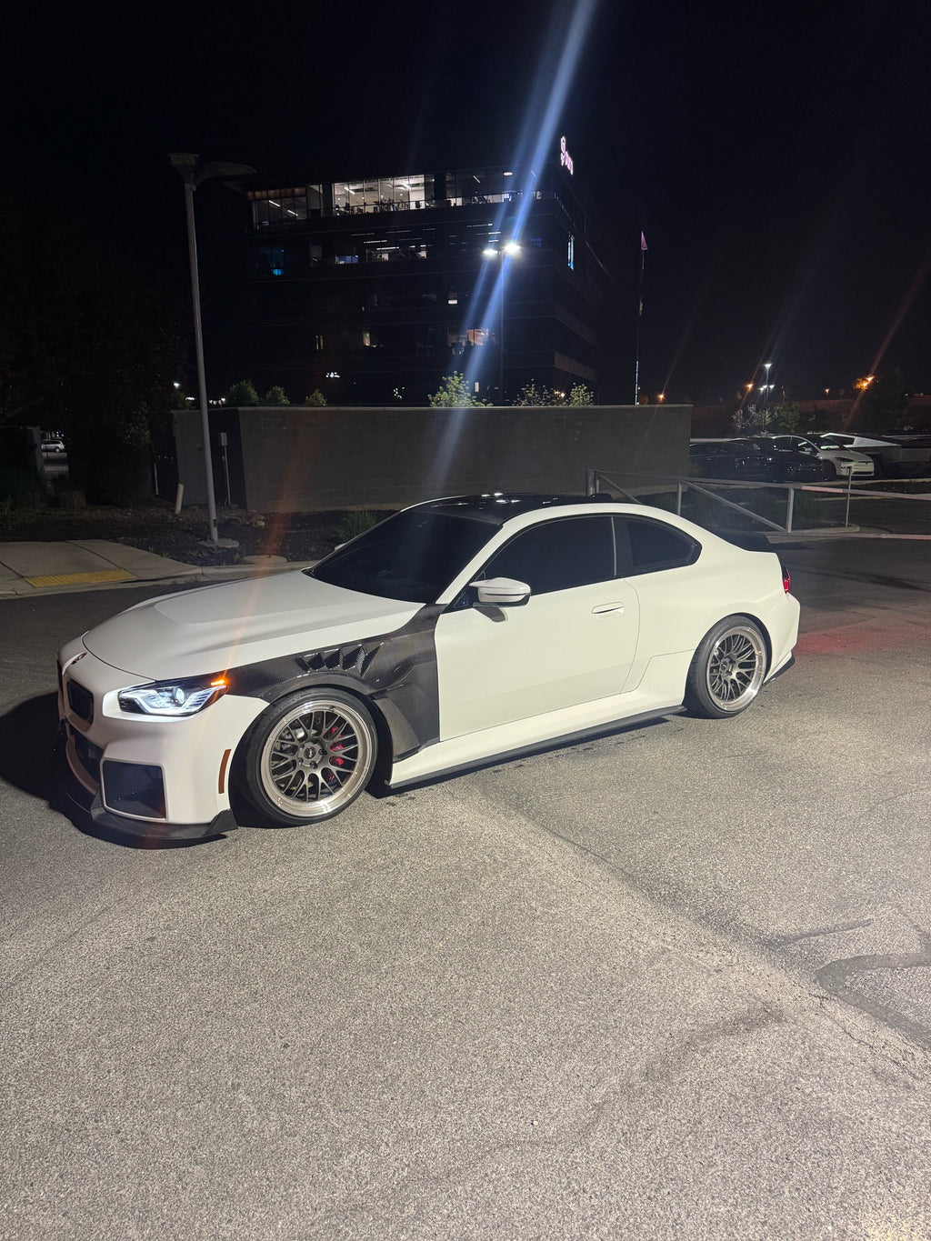BMW G87 M2 N Style Full Dry Carbon Fenders