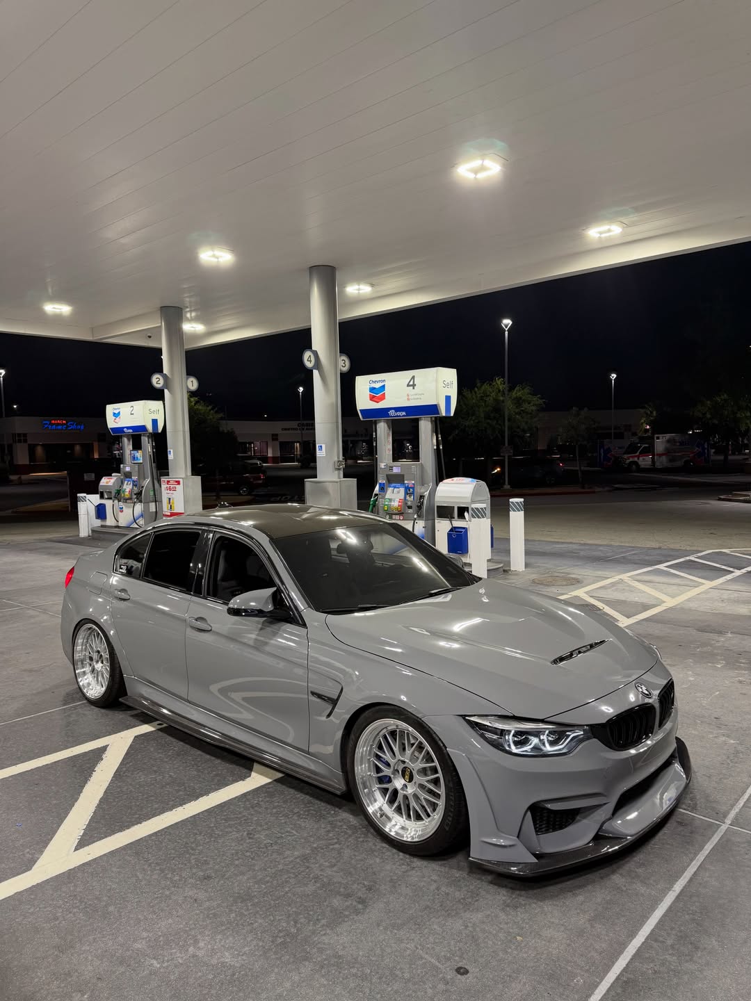 BMW F80 M3 F82 M4 Laptorr Style Carbon Fiber Front Bumper Lip Kit | Trofeo Composites