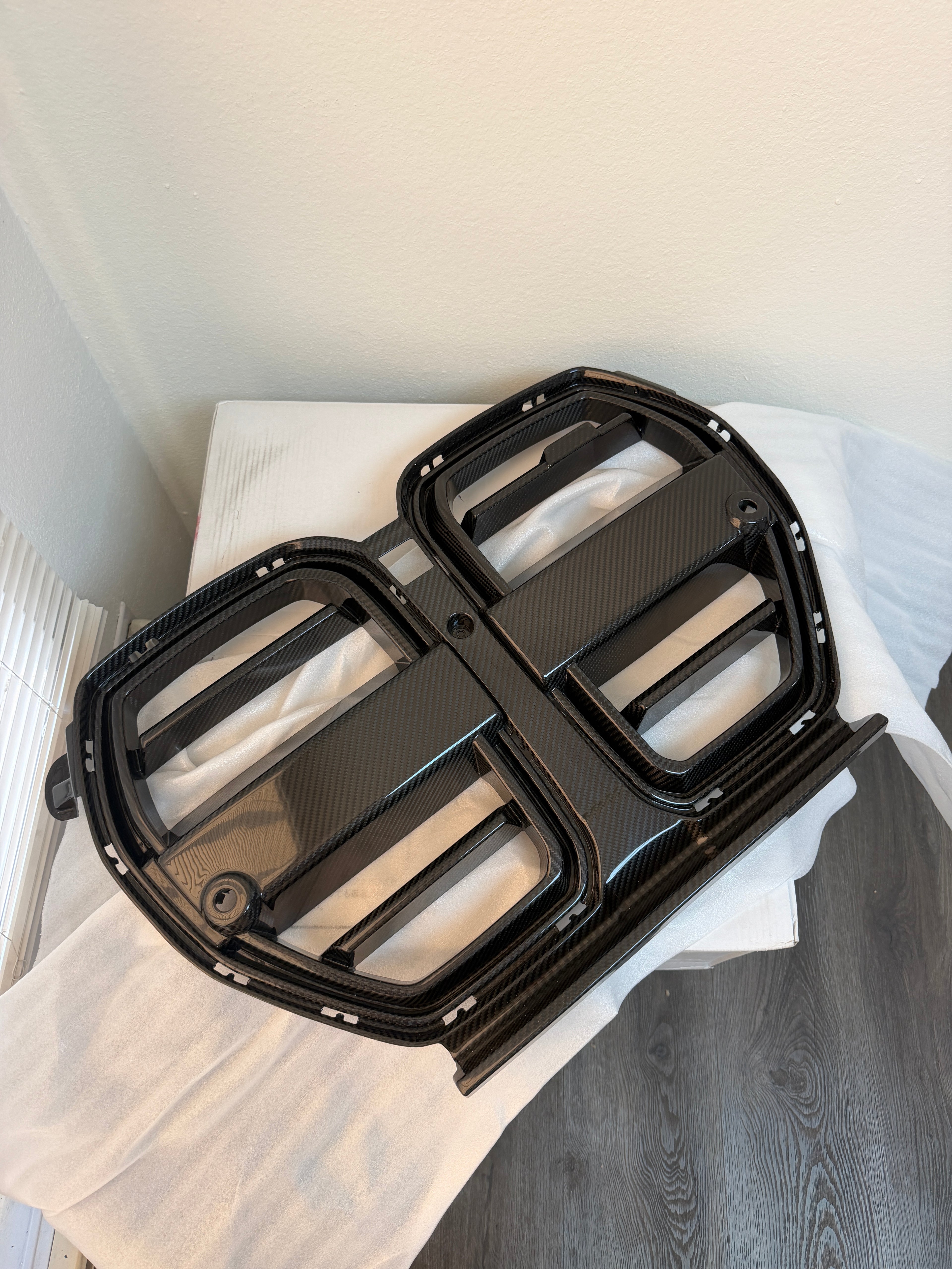 BMW G8X M3/M4 SQ-Style Carbon Fiber Front Grille Replacement | G80 G81 G82 G83