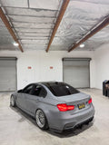 BMW F80 F82 M3 M4 Psm Style Carbon Fiber Rear Diffuser + Rear Splitter Kit | Trofeo Composites