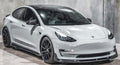TESLA MODEL 3 V STYLE FULL CARBON FIBRE 1-PIECE LIP KIT