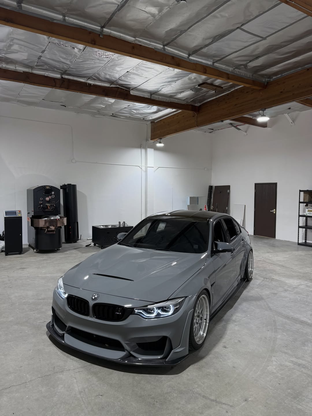 BMW F80 M3 F82 M4 Laptorr Style Carbon Fiber Front Bumper Lip Kit | Trofeo Composites