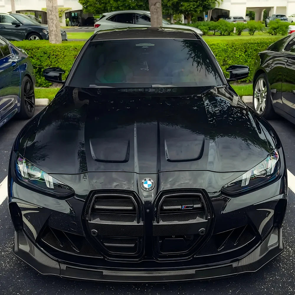 BMW G8X M3/M4 SQ-Style Carbon Fiber Front Grille Replacement | G80 G81 G82 G83