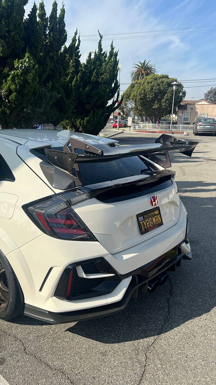 Spn Style CARBON WING for FK8 CIVIC TYPE-R | FK7 CIVIC