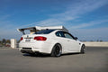 BMW E9X M3 VARIS STYLE CARBON FIBER DIFFUSER UNDERTRAY WITH FINS
