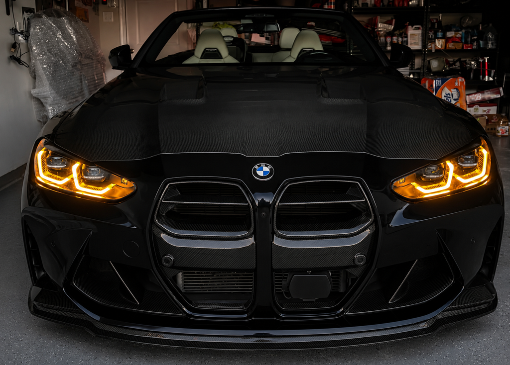 BMW M3/M4 AN DRY CARBON FIBER FRONT GRILL REPLACEMENT - G80/G82/G83