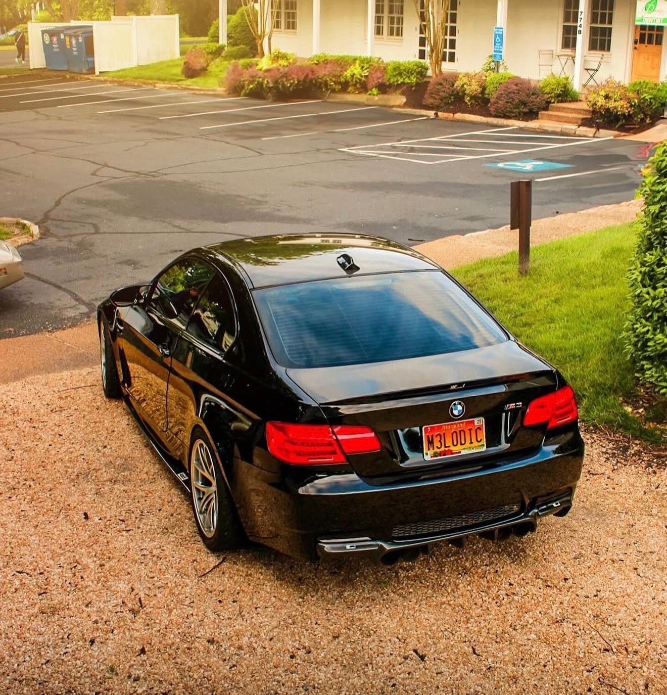BMW E92 E93 M3 GS Style Carbon Fiber Rear Diffuser