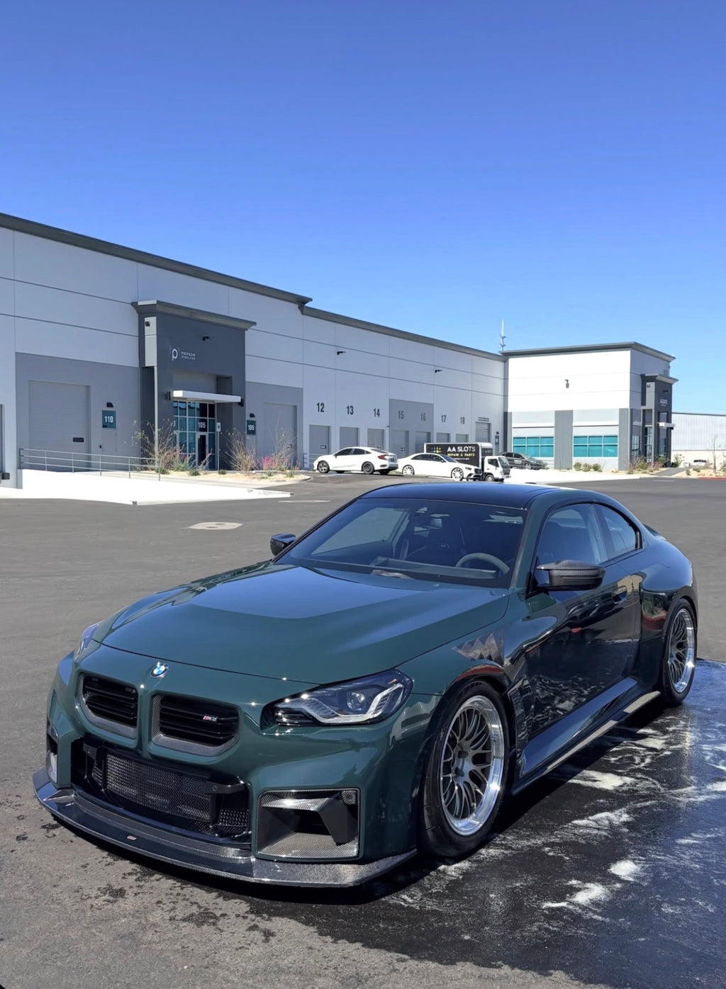 BMW G87 M2 GT4 STYLE CARBON FIBER 1 Pieces Front Lip