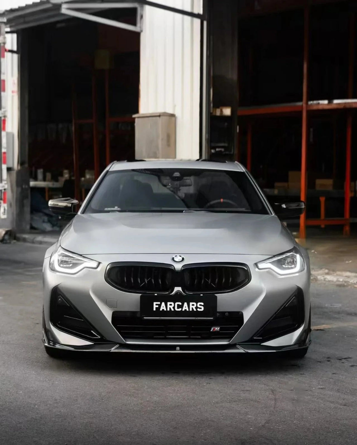 BMW G42 2-Series 230i M240i A Style Carbon Fiber Front Lip
