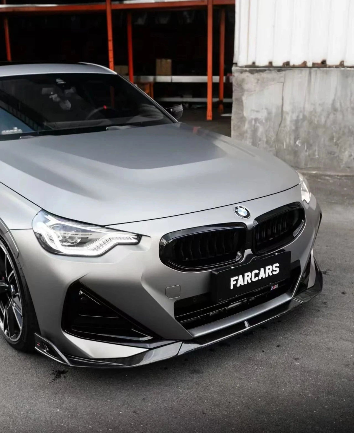 BMW G42 2-Series 230i M240i A Style Carbon Fiber Front Lip