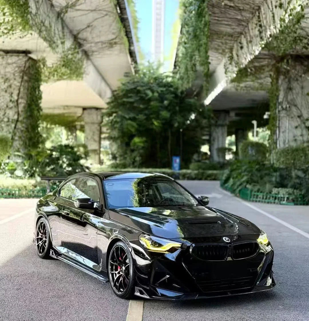 BMW G42 2-Series 230i M240i A Style Carbon Fiber Front Lip