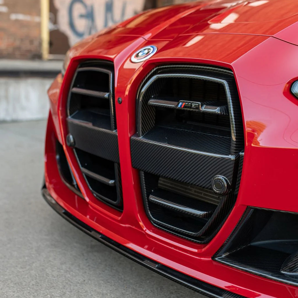 BMW G8X M3/M4 SQ-Style Carbon Fiber Front Grille Replacement | G80 G81 G82 G83