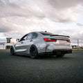 BMW G80 M3 CS Style Carbon Fiber Rear Spoiler