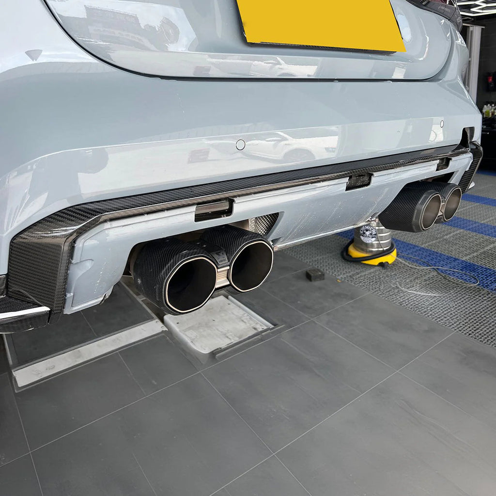 BMW G80 M3 G82 G83 M4 Dry Carbon Rear Diffuser Trim