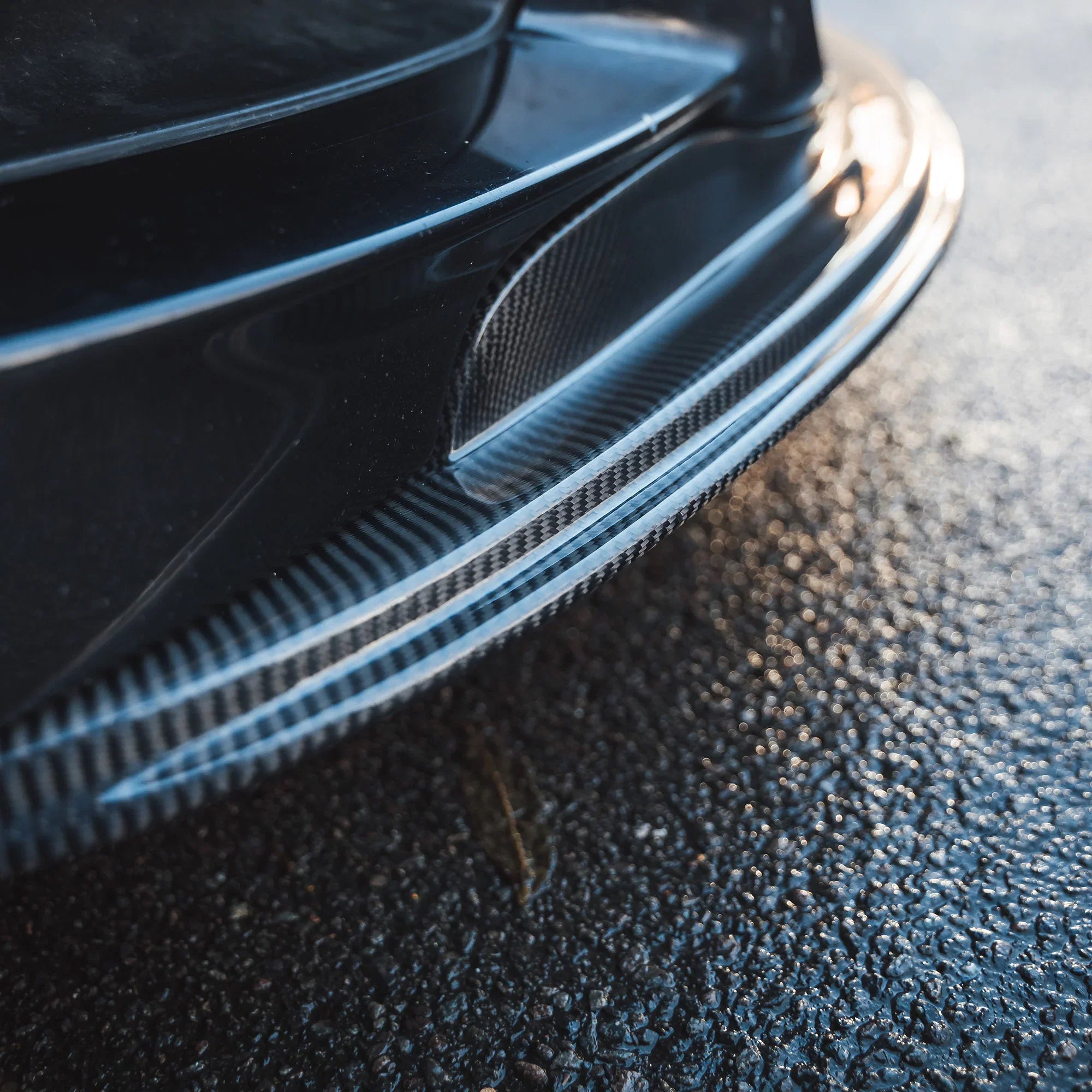 BMW E90 E92 E93 M3 GTS Style Carbon Fiber Front Lip