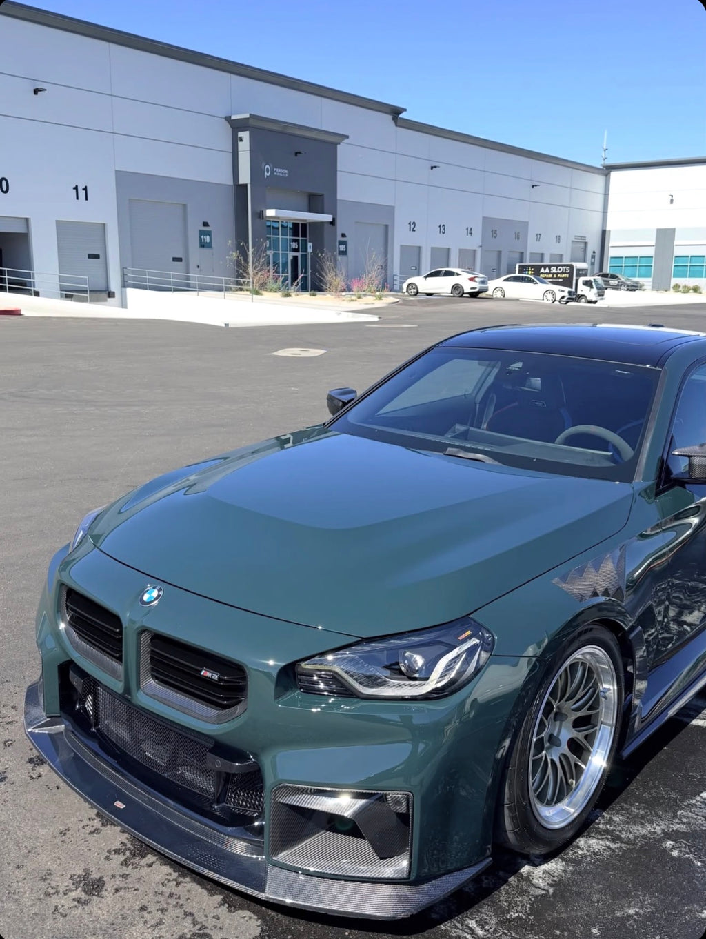 BMW G87 M2 GT4 STYLE CARBON FIBER 1 Pieces Front Lip