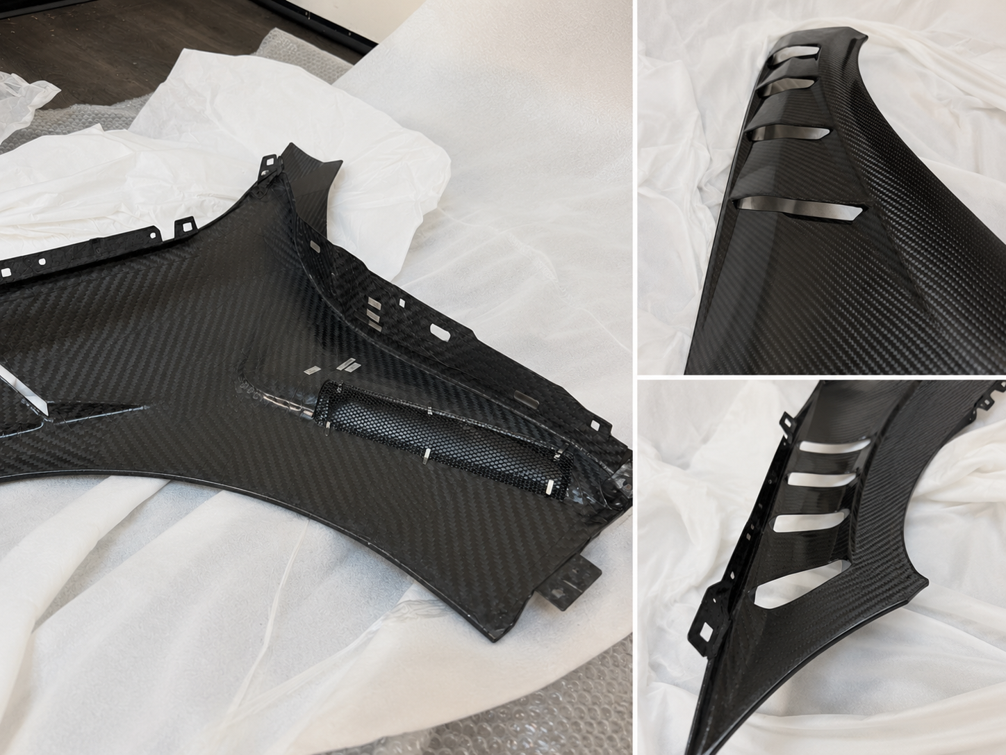 BMW G80 M3 G82 G83 M4 Big Vent GTR Style Full Dry Carbon Fenders