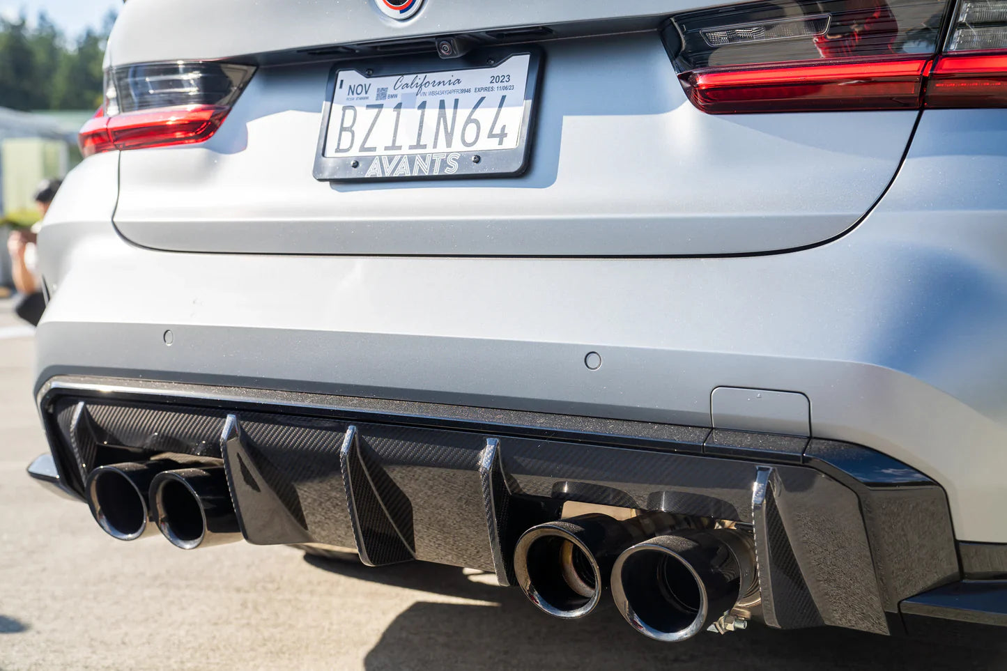BMW G80 M3 G82 G83 M4 M Performance Dry Carbon Rear Diffuser