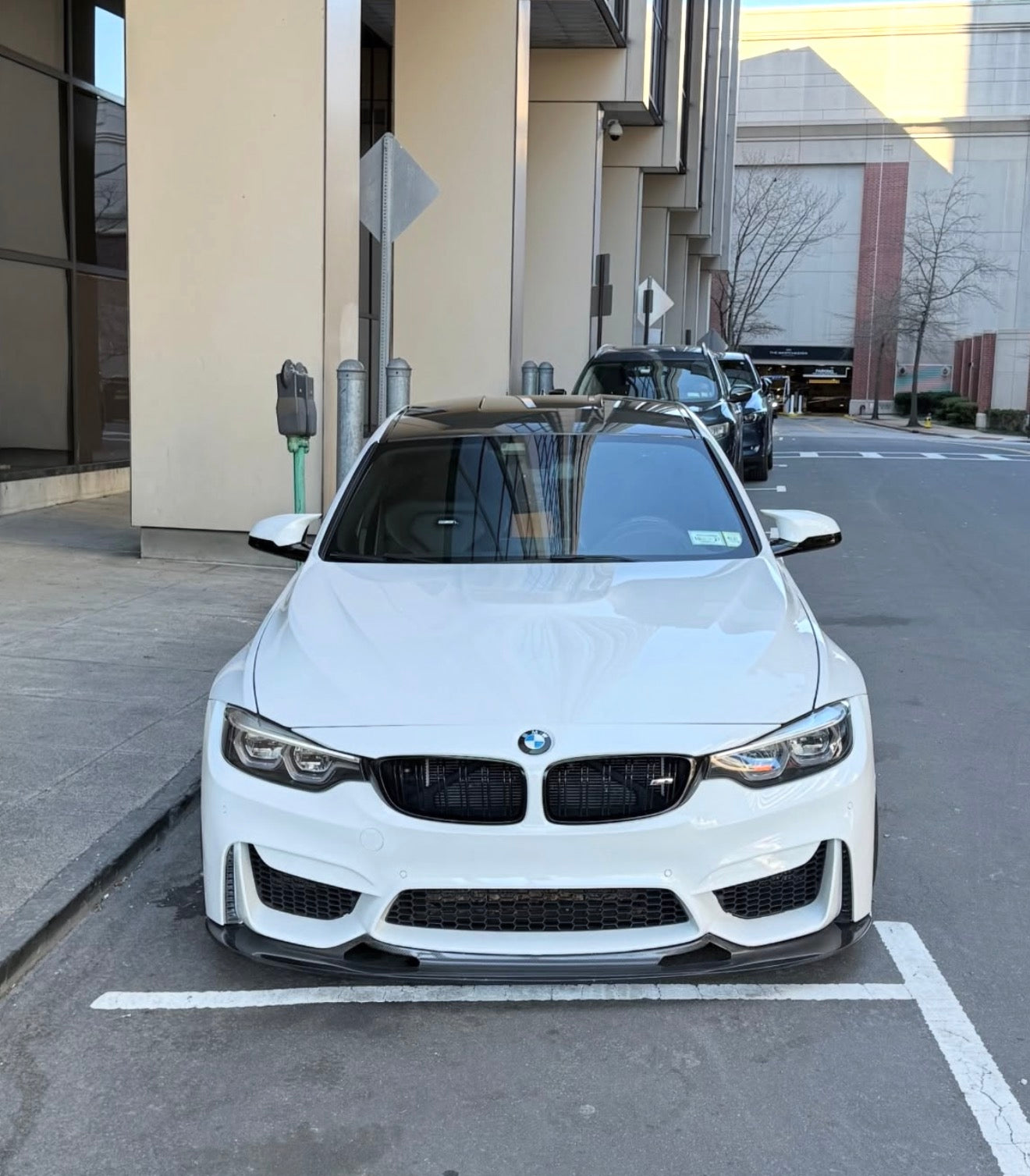 BMW F80 F82 F83 M3 M4 GT4 Style Carbon Fiber Front Lip