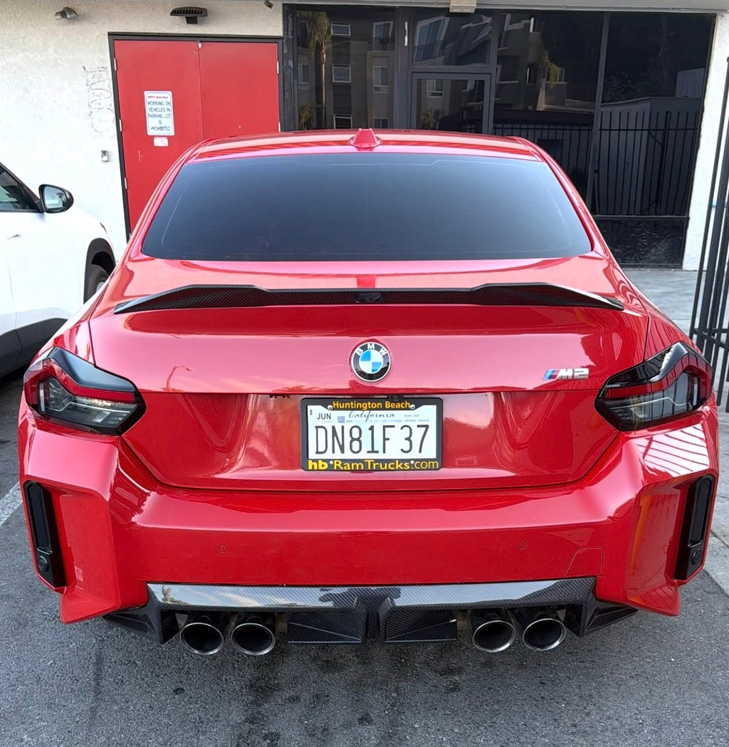 BMW G87 M2 CS Style Full Dry Carbon Fiber Rear Diffuser
