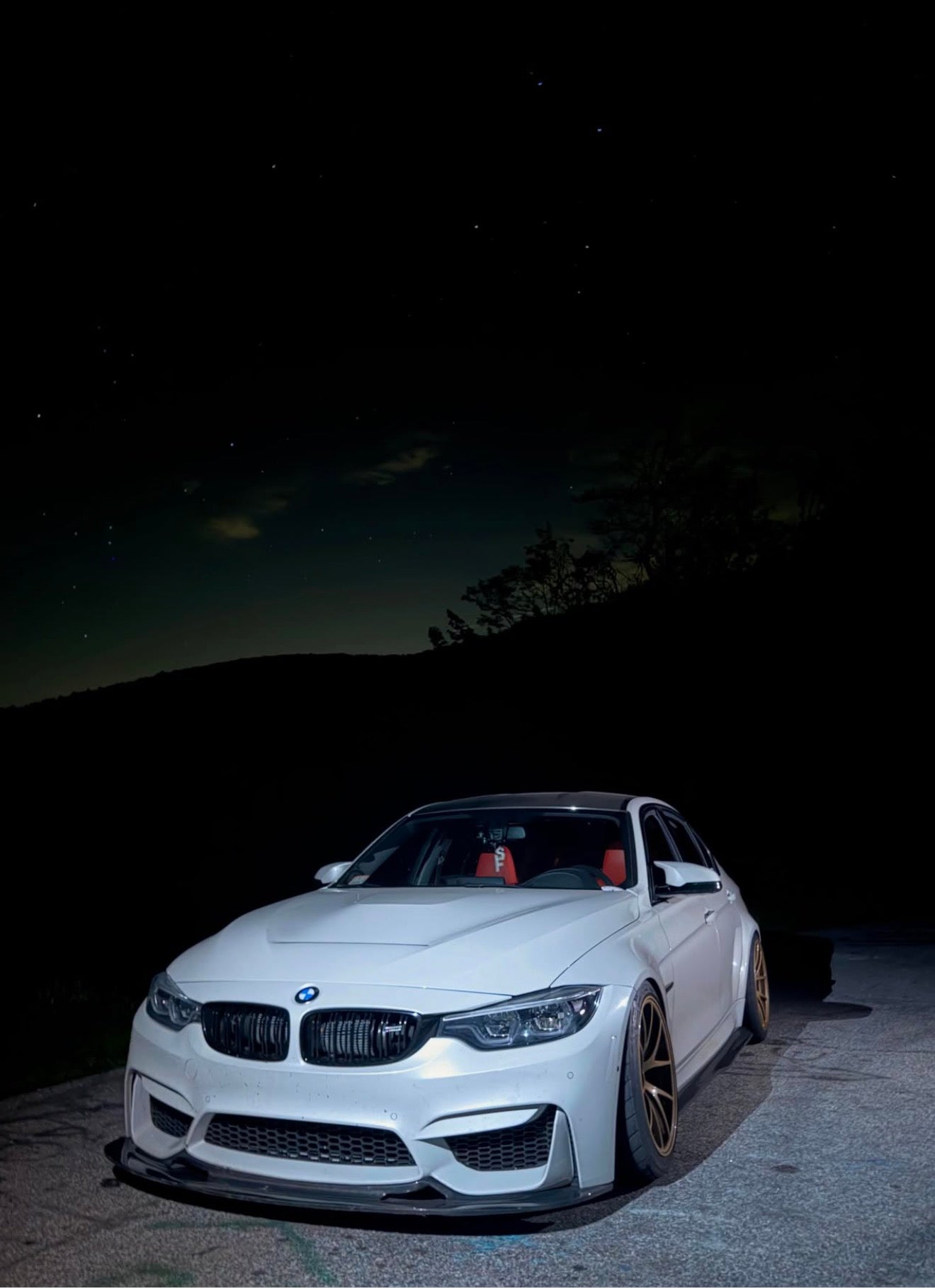 BMW F80 F82 F83 M3 M4 Gt4 Style Carbon Fiber Front Lip | Trofeo Composites