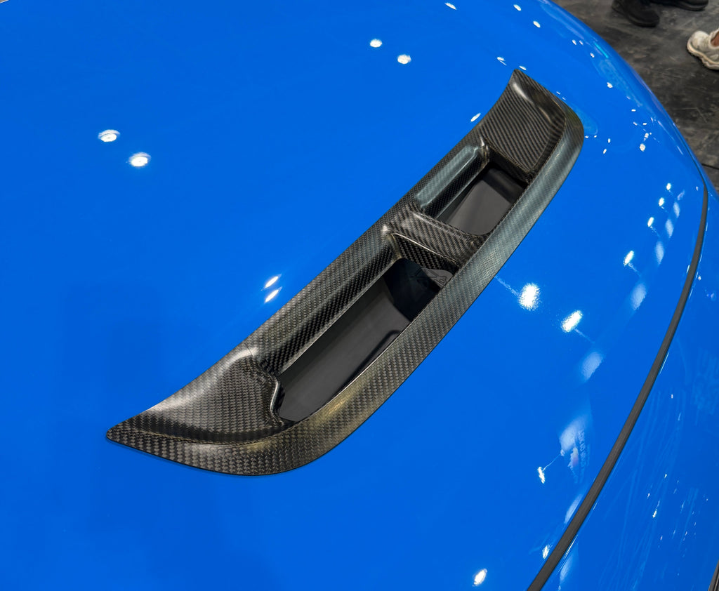 Spn Style DRY CARBON HOOD VENT for HONDA FL5 CIVIC TYPE-R
