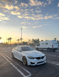 BMW F80 M3 F82 M4 CS Style V2 Carbon Fiber Front Bumper Lip Kit