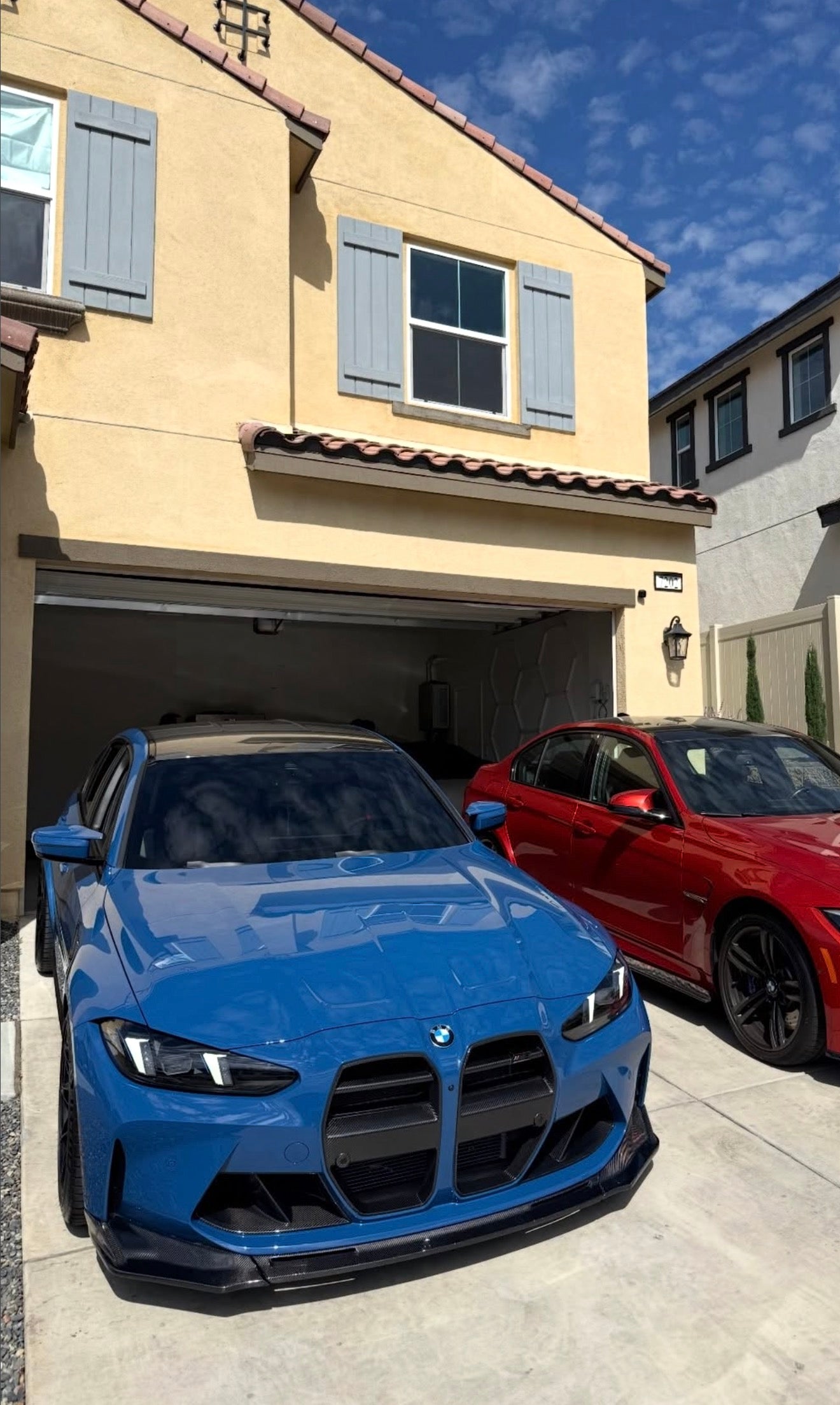 BMW G80 M3 G82 M4 Vr3 Style Carbon Fiber 1 Piece Front Lip | Trofeo Composites