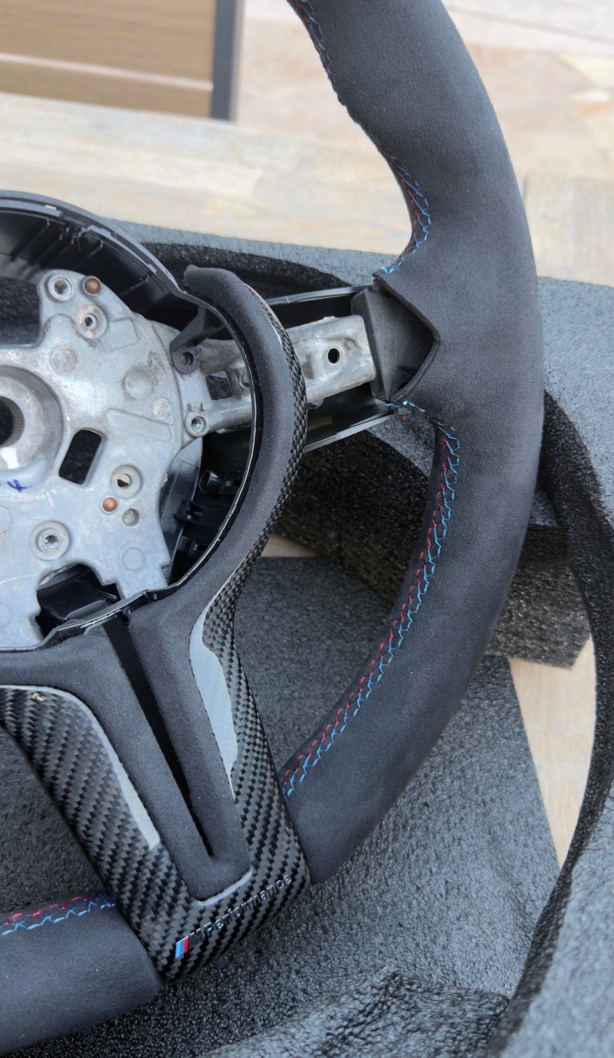 Custom - F8X M3/M4 DCT Alcantara Steering wheel