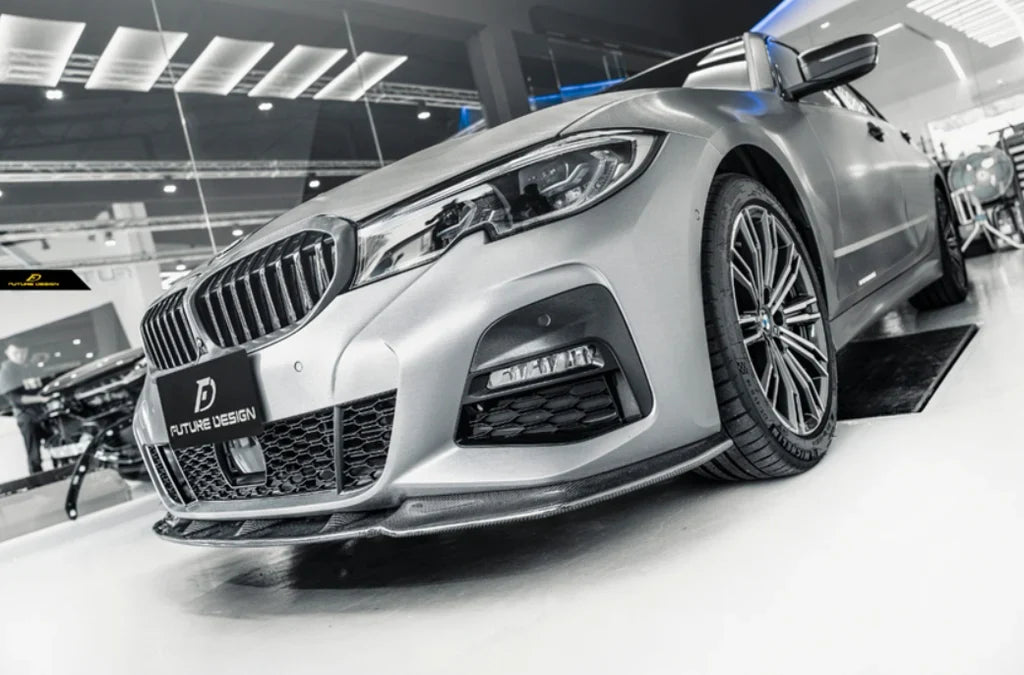 BMW G20 330i M340i Future Design STYLE CARBON FIBER Front Bumper 1 Piece Lip Kit
