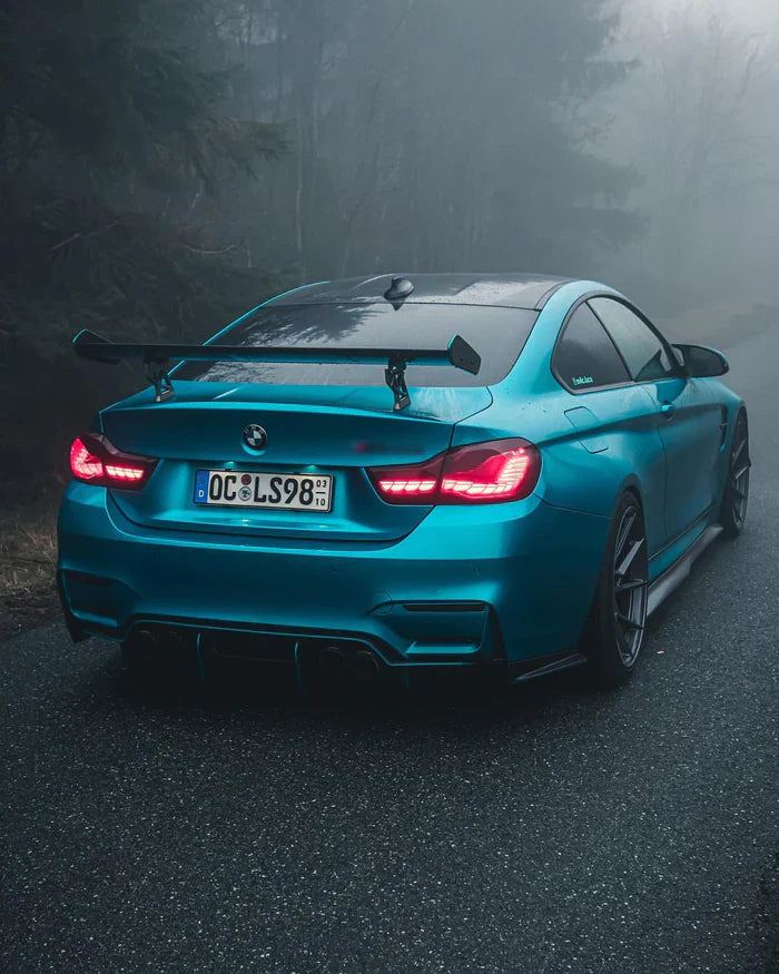 BMW M3 M4 (F80/F82/F83) GTS STYLE CARBON FIBRE REAR TRUNK SPOILER WING
