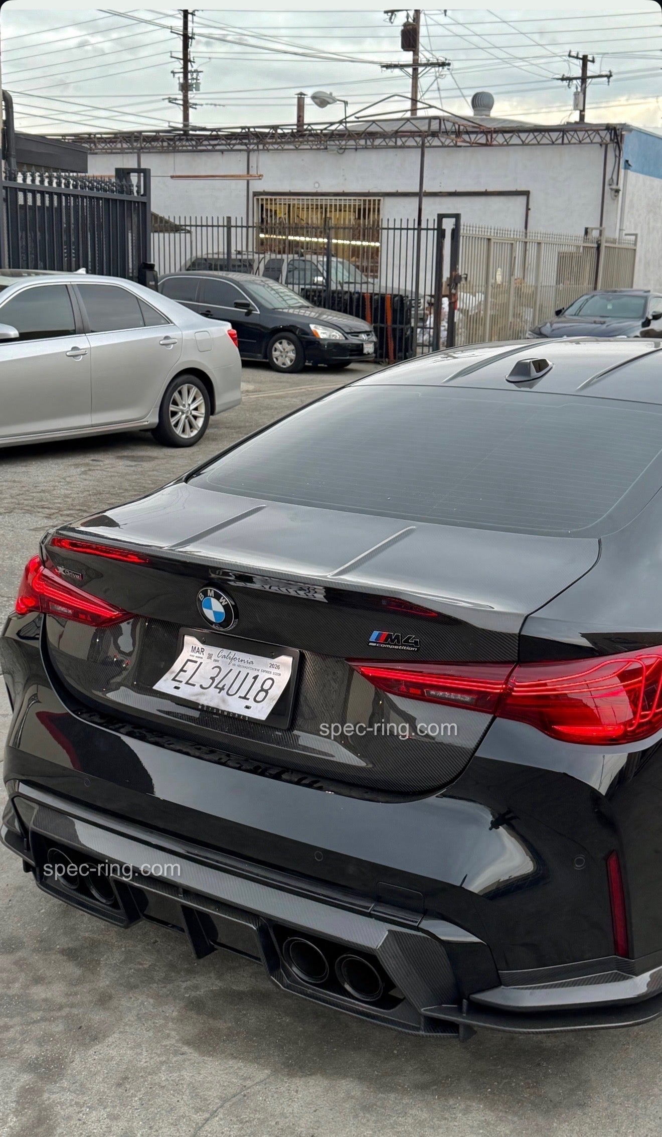BMW G80 M3 G82 G83 M4 PSM Style Dry Carbon Rear Diffuser