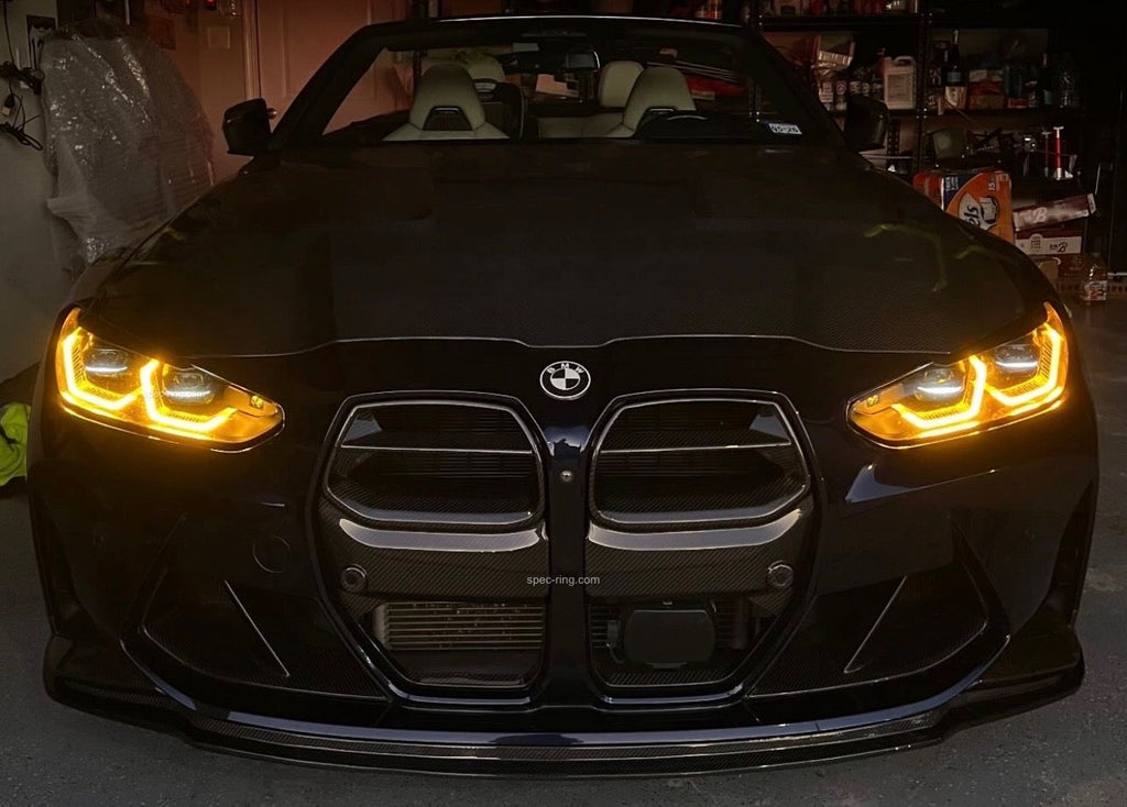 BMW M3/M4 AN DRY CARBON FIBER FRONT GRILL REPLACEMENT - G80/G82/G83