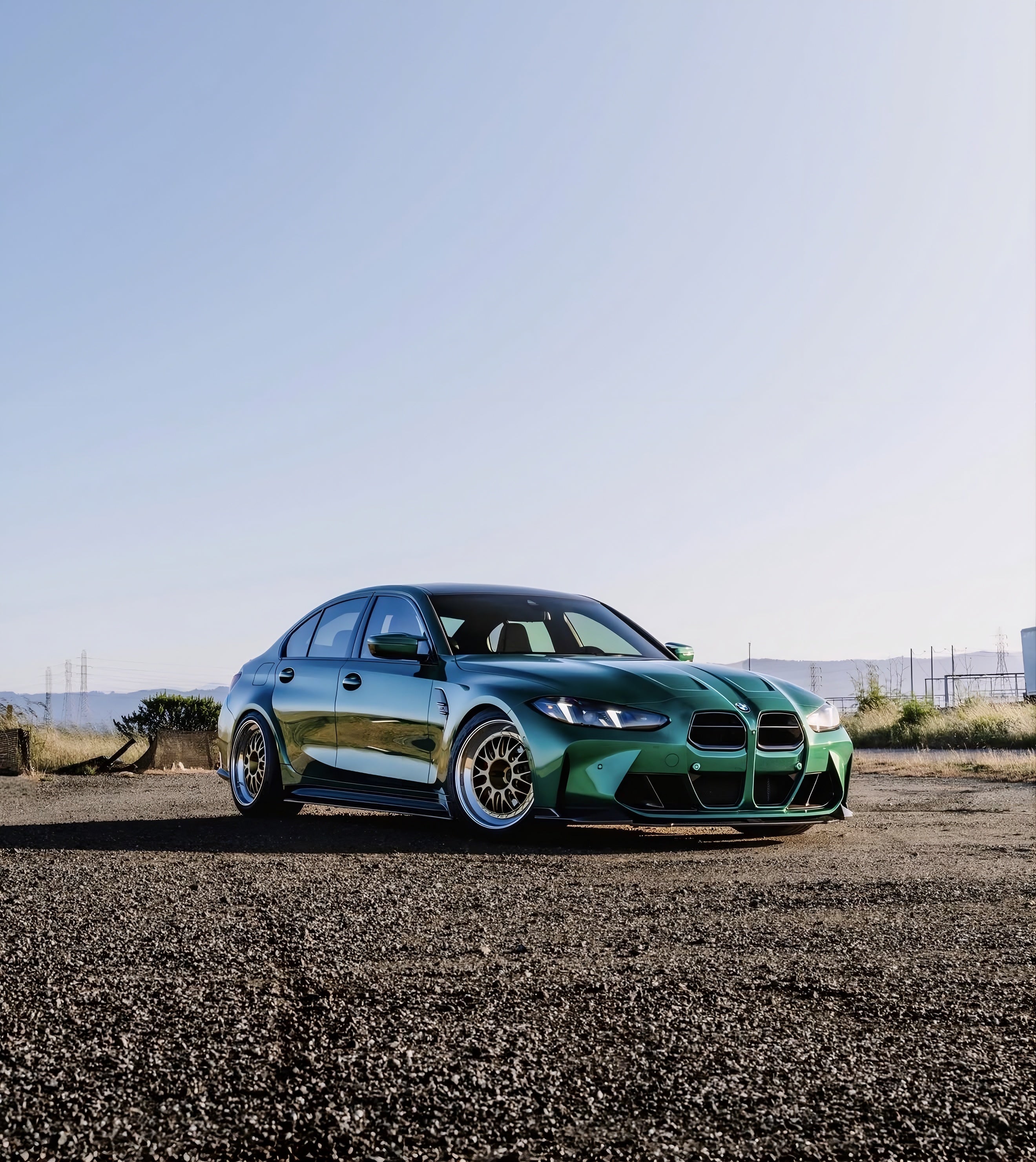 BMW M3/M4 AN DRY CARBON FIBER FRONT GRILL REPLACEMENT - G80/G82/G83