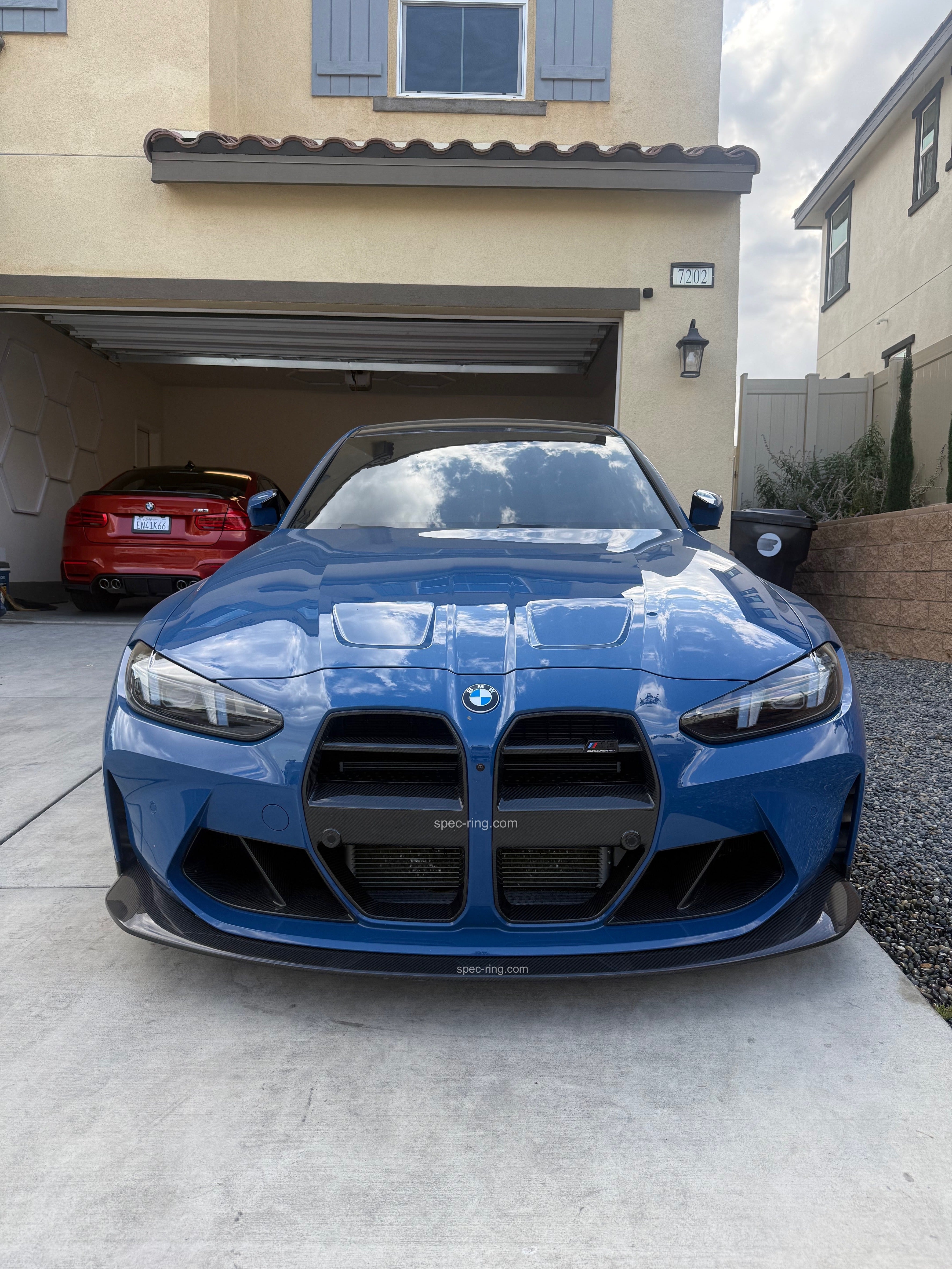BMW G80 M3 G82 M4 RSC STYLE CARBON FIBER 1 Piece Front Lip