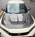 HONDA CIVIC FL5 TYPE-R VARIS STYLE FRONT CARBON HOOD