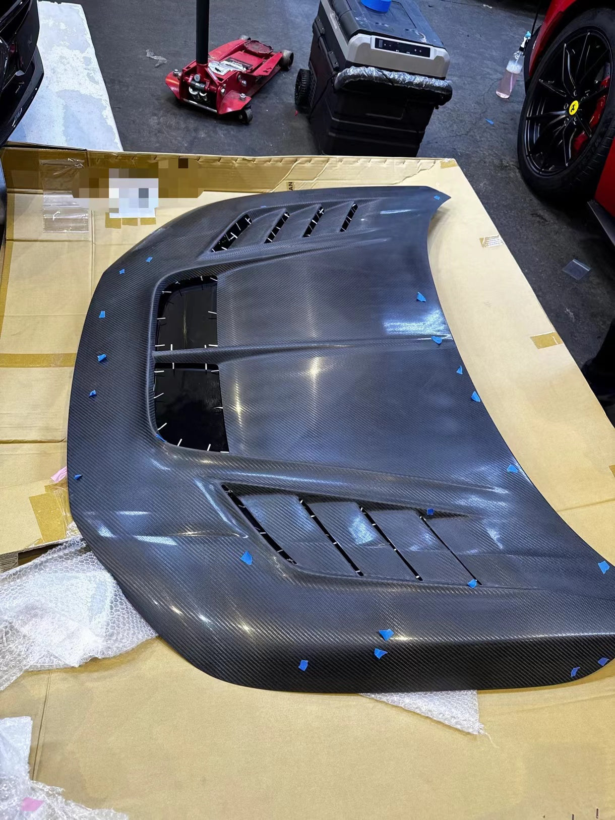 HONDA CIVIC FL5 TYPE-R VARIS STYLE FRONT CARBON HOOD