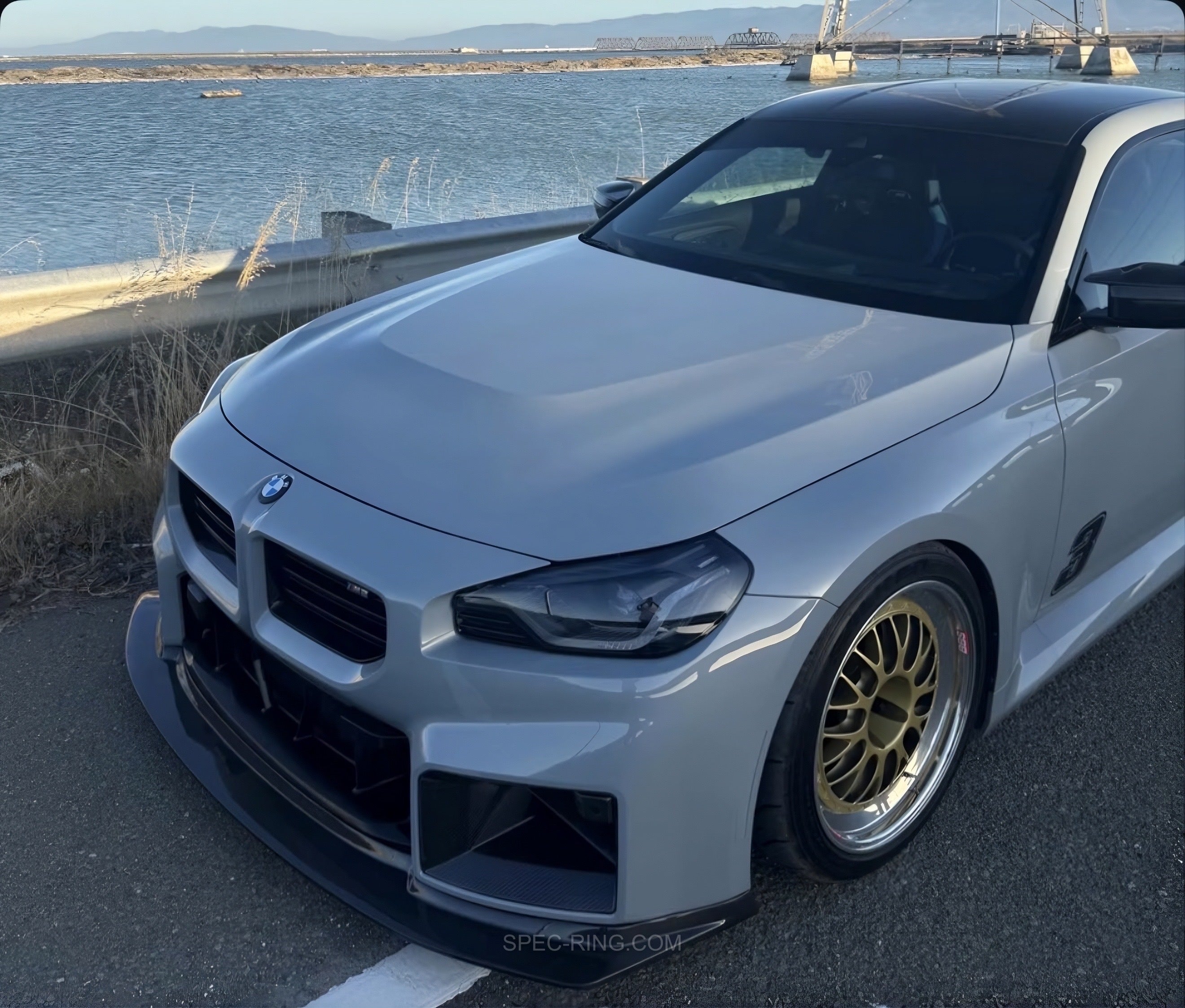 BMW G87 M2 GT4 STYLE CARBON FIBER 1 Pieces Front Lip