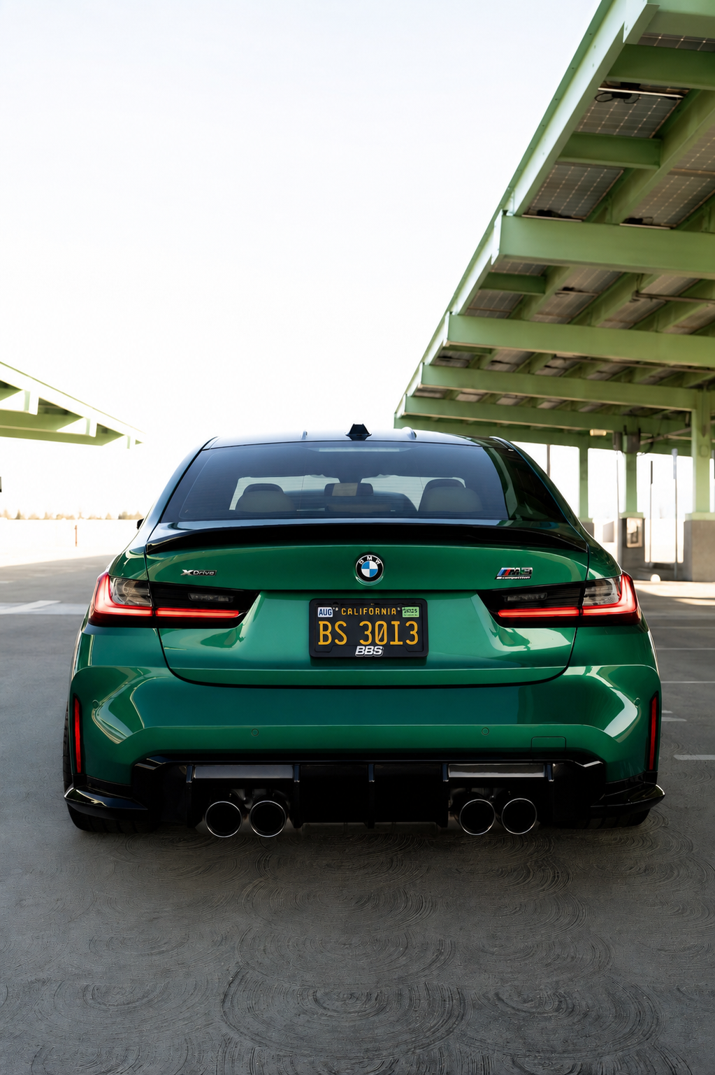 BMW G80 M3 G20 3-series M Performance Style Carbon Fibre Rear Spoiler | Trofeo Composites