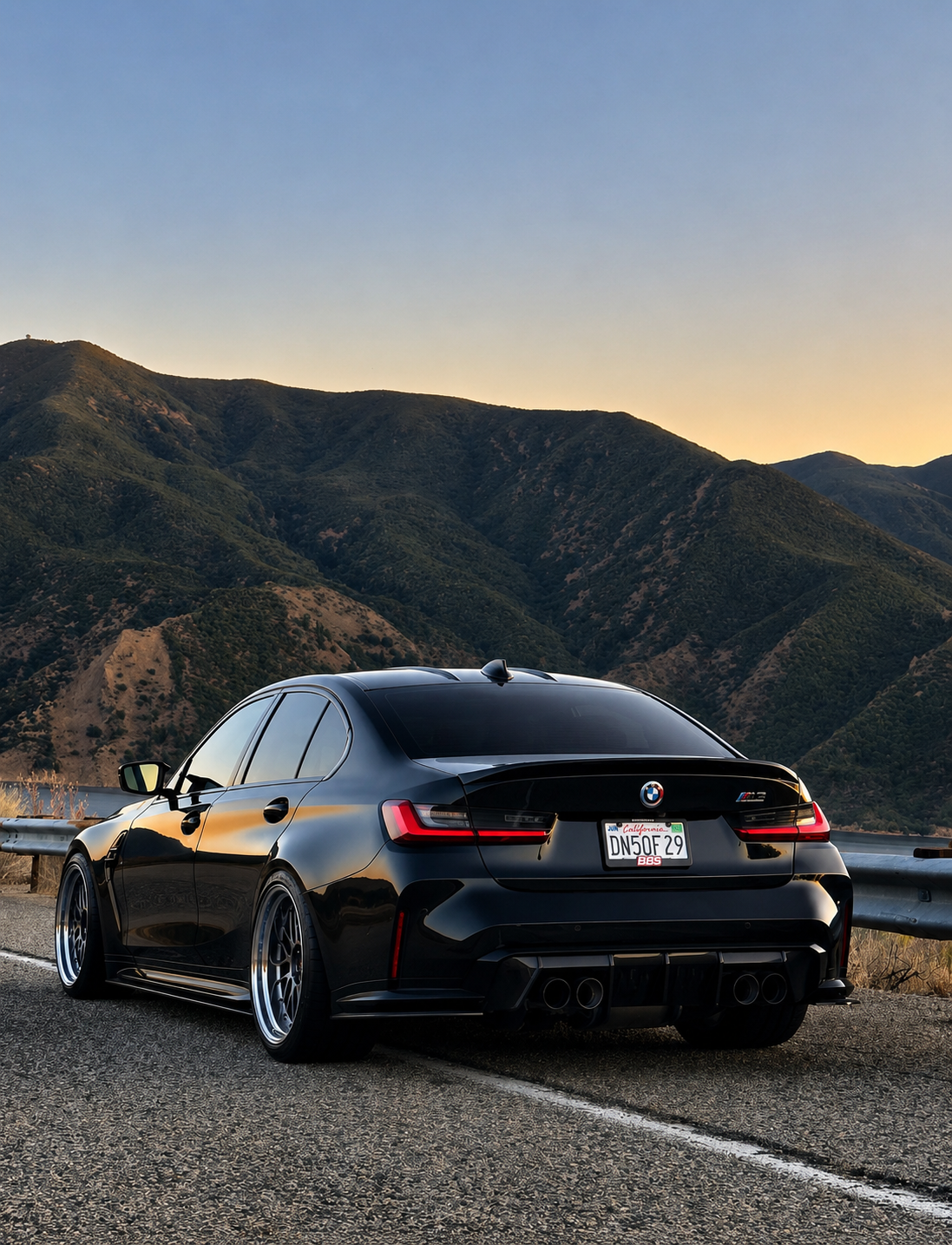 BMW G80 M3 G20 3-series M Performance Style Carbon Fibre Rear Spoiler | Trofeo Composites