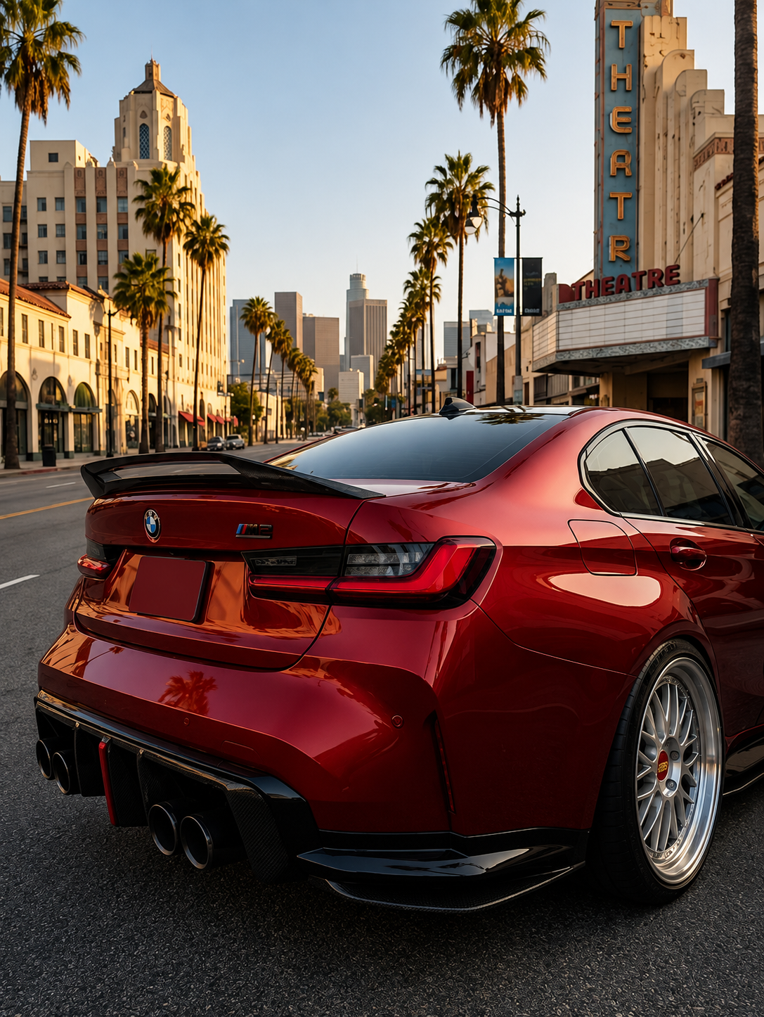 BMW G80 M3 | G82 M4 | G20 3-series | G22 4-series Ad Style Carbon Fibre Rear Spoiler | Trofeo Composites