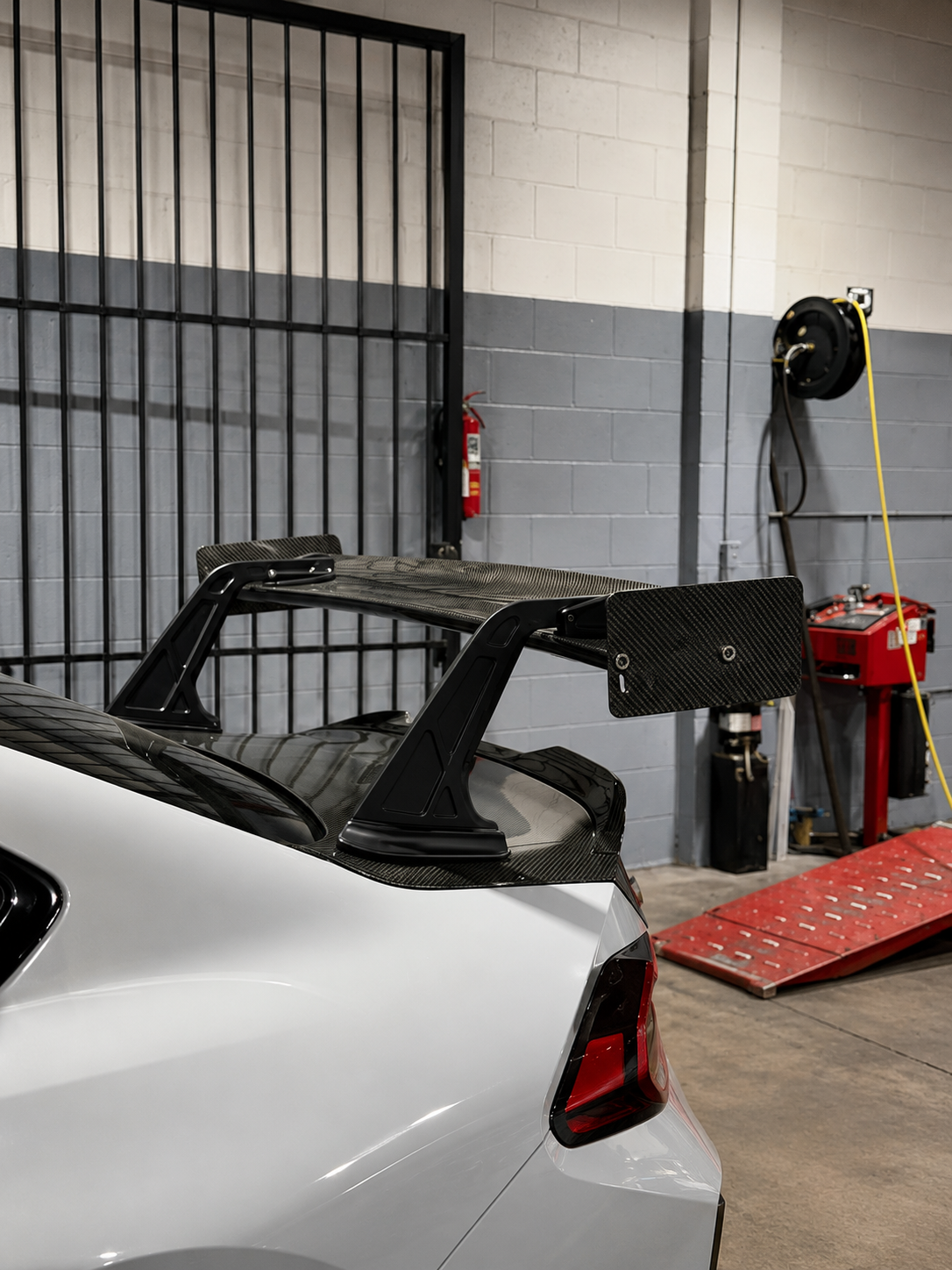 BMW G87 M2 Full Dry Carbon Vx Style Swan Neck Wing | Trofeo Composites