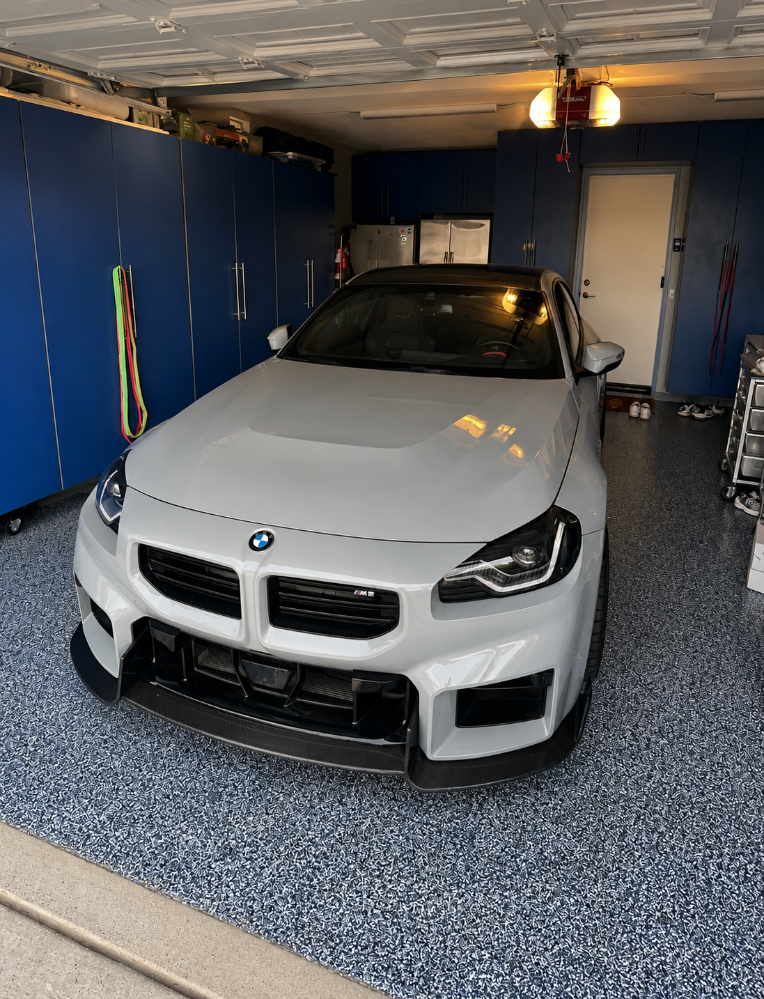 BMW G87 M2 Ad Style Dry Carbon Fiber 3 Pieces Front Lip | Trofeo Composites
