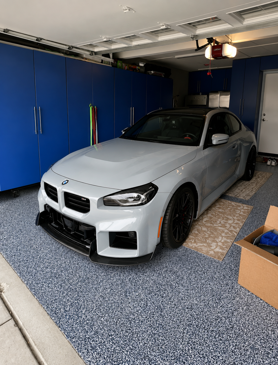 BMW G87 M2 Ad Style Dry Carbon Fiber 3 Pieces Front Lip | Trofeo Composites