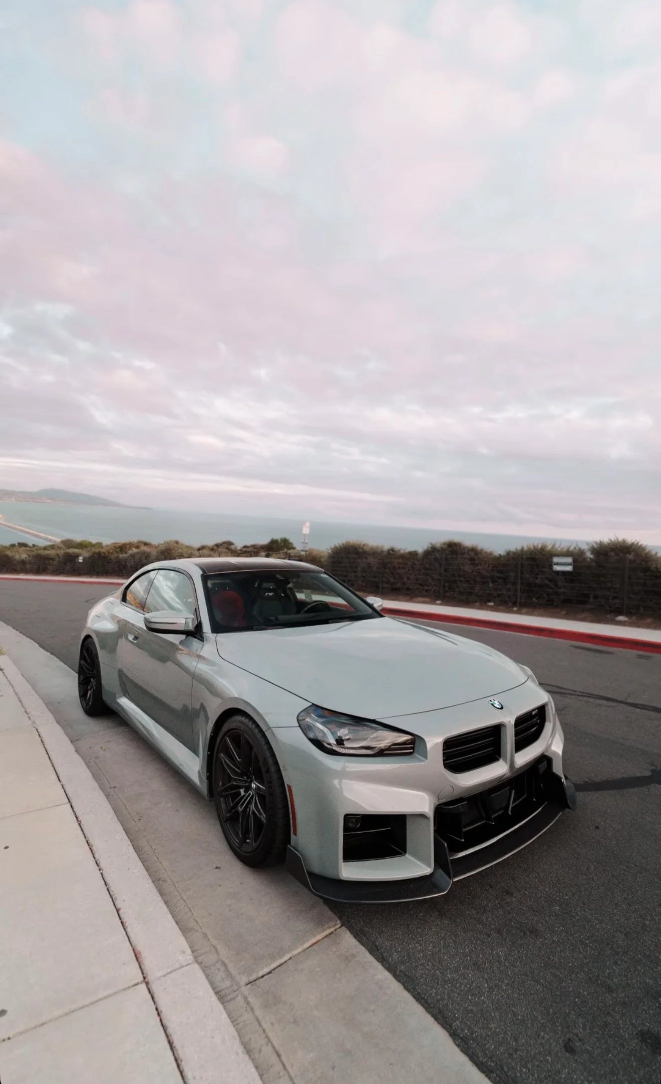 BMW G87 M2 Ad Style Dry Carbon Fiber 3 Pieces Front Lip | Trofeo Composites